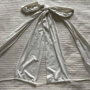 White Fox Boutique White Tie Top